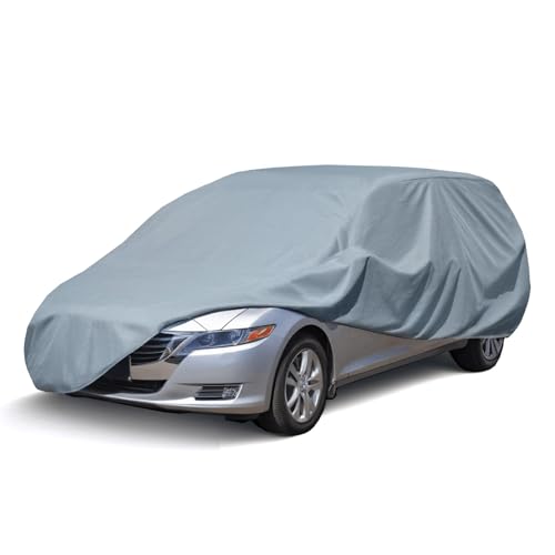 Image of Leader Accessories Mini Van Car Covers All-Weather, Fits 190 inch-208 inch