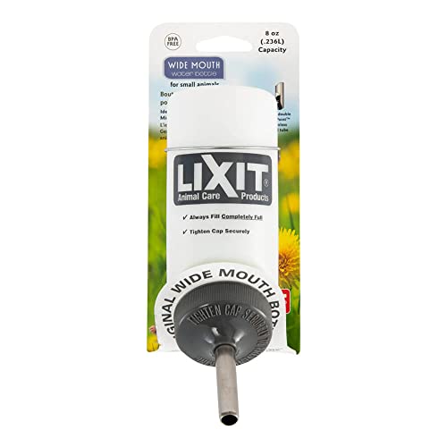 Lixit Wide Mouth 8oz Bottle