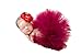 Butterem Neugeborene Baby Säugling Fotografie Stütze Kostüm Outfits Tutu Rock Outfits Blume Stirnband Set, Dunkelrot
