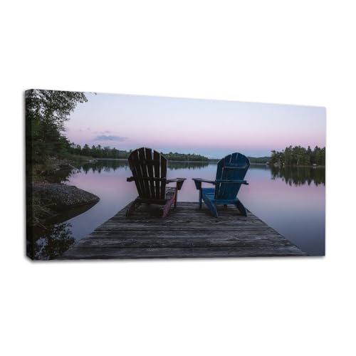 Muskoka Chairs Canvas Wall Art 20