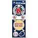 MLB Boston Red Sox Prismatic Stickers, Team Color, One Size
