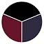 Black/Navy/Burgundy