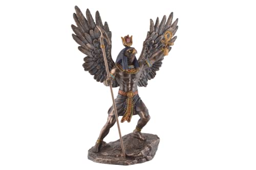 VOGLER Joh. Vogler GmbH Dios del sol egipcio Ra - bronce y coloreado por Veronese