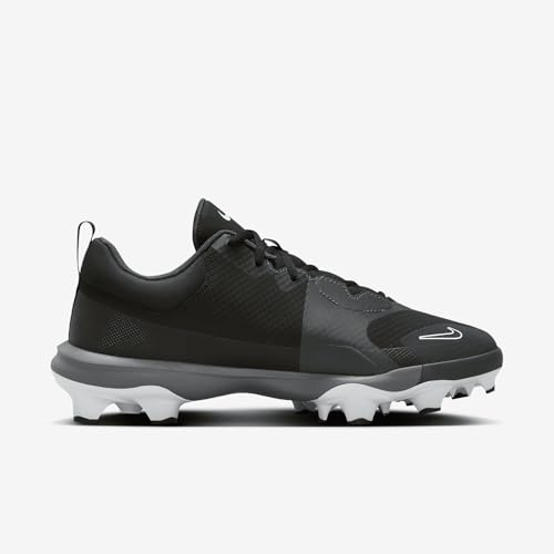 Image of Nike Force Trout 9 Pro MCS Baseball Cleats (FB2908-001, Black /White-Anthracite-Cool Grey)