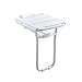 Tabourets Pliables de Douche de Mur Tabouret de siège de Mur d'ABS Tabouret Pliant pour des Personnes âgées/handicapées Tabouret de siège antidérapant avec des Jambes Tabouret dans Max. 120 kg