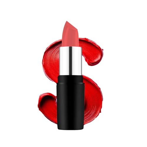 Image of Swiss Beauty Pure Matte Creamy Lipstick | Non-drying, Highly pigmented Lipstick | Shade- Apricot, 3.8gm|
