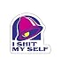 (3Pcs) It Sh*t Myself Sticker - Bell, Funny, Taco, Best Friends, Swear Word, Adult Stickers - 3X3 for Wall, Laptop, Cell, Tumbler