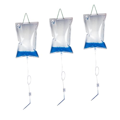 1L Plant Self Watering Bags with Adjustable Flow Regulators, Compact