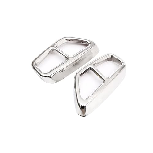 Silenciador de escape plateado para BMW Serie 5 G30 G31 G38 de 2018 a 2022 1