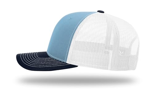 Image of Richardson 112 Trucker Hat - Premium Blank Baseball Cap, Adjustable Snapback Hat - Structured Six Panel Richardson Blank Hats