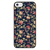 Season. C Vintage de flores carcasa rígida para iphone 4 y 4S