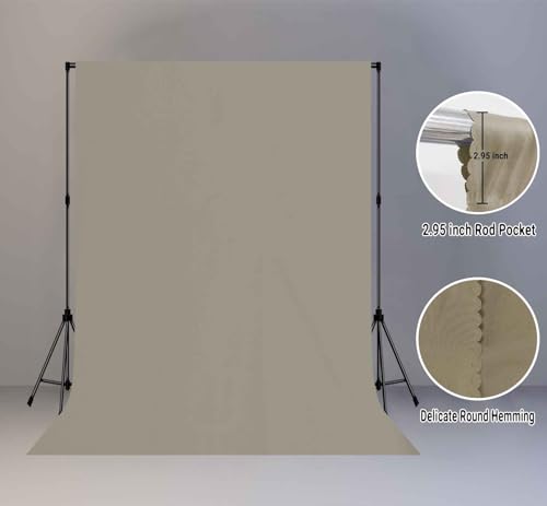 Fondo Gris 5x7 ft para Fotografía y Video miniatura 2