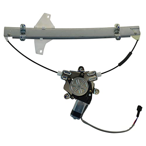 Image of TRQ Front Left Power Window Regulator & Motor Assembly Drivers Side Compatible with 2000-2005 Hyundai Accent
