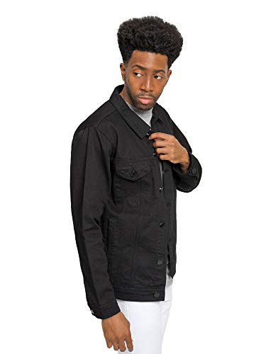 Image of VICTORIOUS Men's Distressed Denim Jacket