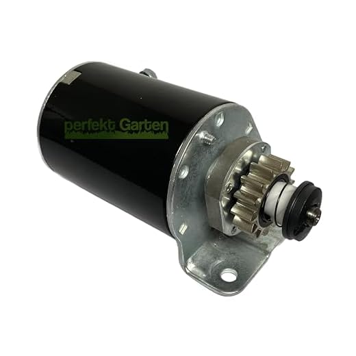 Anlasser Starter 14 Zähne 12V kompatibel mit 10-18 PS Motor Briggs&Stratton B&S/JohnDeere