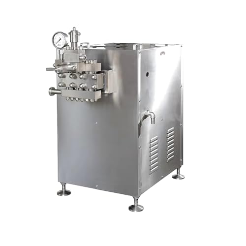 Automatic Commercial Homogenizer – Industrial Emulsifying Machine with Stainless Steel Construction for Continuous Liquid Mixing and Refining