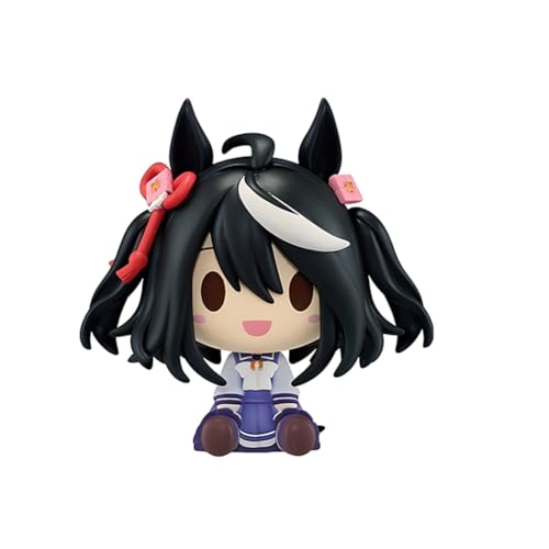 YLEAFUN Kitasan Figurine manga noire Posture debout Mignon Statue PVC 5 cm Décoration de manga pour chambre à coucher Cadeau pour les fans d'anime