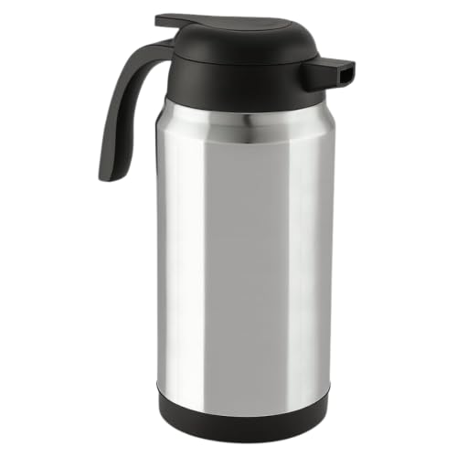 Freshia Stainless Steel Insulated Flask | Thermal Insulated, Leak-Proof, Large Travel Thermos with Handle, Hot & Cold Beverage Keeper, BPA-Free