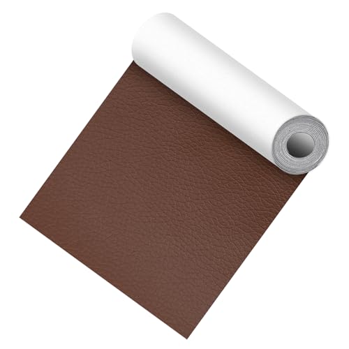 1 rolo de remendo de couro, kit de reparo de couro de 10 x 152 cm para móveis, fita de reparo de cou
