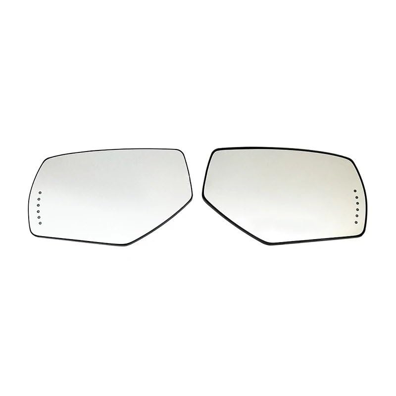 Rétroviseurs latéraux chauffants pour Chevrolet Silverado 2014-2018 lentilles de verre gauche droite