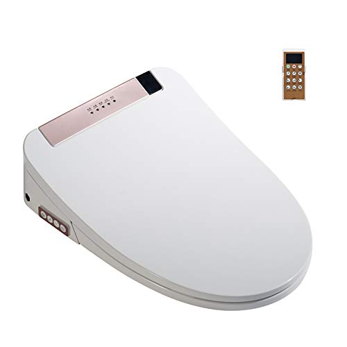 Dusch-WC Bidet, Toilettensitz, Absenkautomatik und rutschfesten Sitzpuffern, Elektrischer Toilettensitz, schnellem Aufheizen und automatischem Waschen