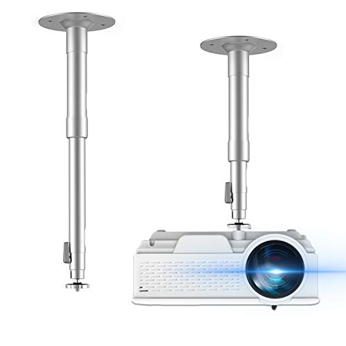 Erisan Wall Mount & Ceiling Mount Bracket Stand, Adjustable Height Tilt/Swivel Mounting Device For Mini Projector, Cctv Dvr Camera, Home Surveillance System - Pcmm6 #TOP19