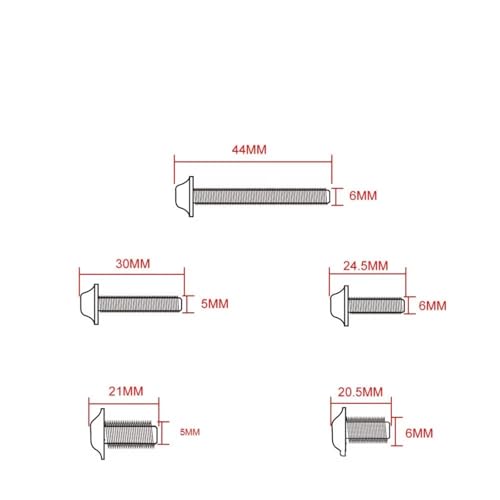 Boulon moto et kit de vis de carénage pour RC51 SP1 SP2 2000-2006 (Vert)