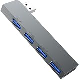 Fidioto USB Hub, 4-Port USB Splitter(1 * 3.0 Hub, 3 * 2.0 Hub) USB Splitter USB Expander for Laptop,Windows PC,Mac,Printer,Flash Drive,Mobile HDD, Notebook PC