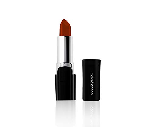 Image of Coloressence Moisturising Lip Color With Basil and Coriander Extracts, Satin Finish Lipstick - Brown Rust