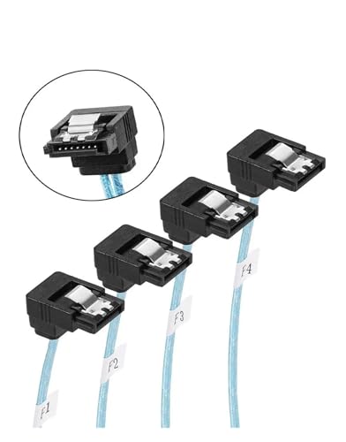 90 Degree Mini S/AS a 4 SATA Cable Adaptador 0.5 m miniatura 3