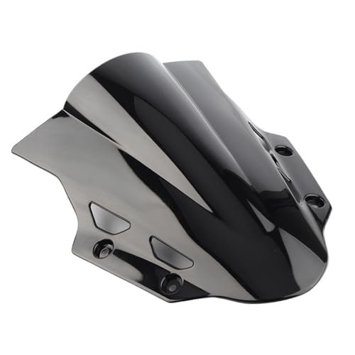Pare-brise double bulle Suzuki GSXR 250 anti-vibrations ABS noir 2017-2020