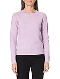 Vero Moda Damen VMDOFFY LS O-Neck Blouse GA Color Pullover, African Violet/Detail:Melange, L