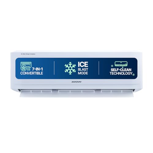 Image of Acerpure Chill Neo1.5 Ton 3 star, New star rated, 4800W AC5IPG61.5TN3W48W 7 in 1 Convertible, Ice Blast Mode, 4 way swing, Cooling @ 58 degree