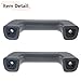 RLB-HILON 2PCS Armrest Door Pull Handle Compatible with Nissan Navara Hardbody D21 D22 1986-1997, Gray Color
