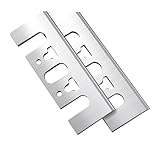 3-1/4 Inch Carbide Planer Blades, 82mm TCT Replacement Knives, Compatible with DeWalt, Makita, Bosch, Ryobi, Hitachi Hand-Held Planers (2-in-1)