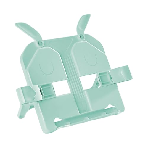 Soporte para libros para escritorio, plegable, ajustable, con función de sujeción, ahorra espacio, como estante para viajes, clases, oficina, cocina, salón, dormitorio
