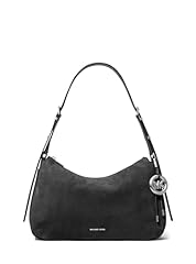 Silver-tone Hardware/Nubuck Leather/Black