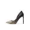 ALDO Women's Lala Pump, Black/Gold Multi, 7