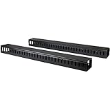 StarTech.com サーバーラック/キャビネット用縦型ケーブルダクト 1.8m ダクト型ケーブルマネージャー CMVER40UF