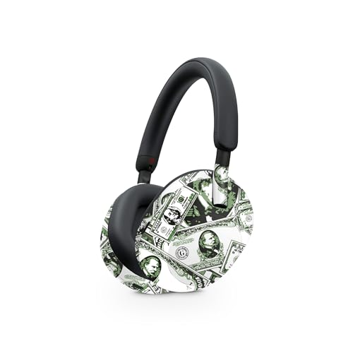 Image of MightySkins Skin Compatible with Sony WH-1000XM5 Headphones - Phat Cash | Protective, Durable, and Unique Vinyl Decal wrap Cover | Easy to Apply, Remove, and Change Styles