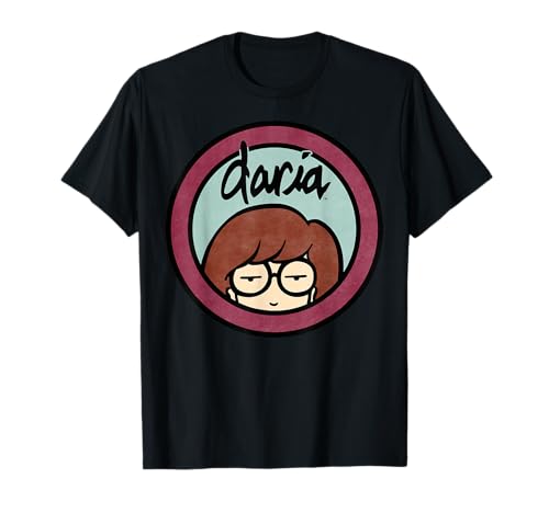 Daria Classic Mint Burgundy Logo Graphic T-Shirt T-Shirt