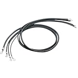 QYYZTQY Gargantilla de Cuerda de Cuero Negro de Ley 2025 Collar para Mujer Accesorios de joyería Fina clásica Joyería Accesorios de Moda Regalo Creativo