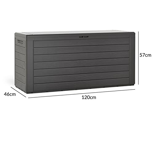 HLJMAQ Gartenbox Gartentruhe Auflagenbox Kissenbox Gartenmöbel Gartenbox Kissentruhe – Bild 6