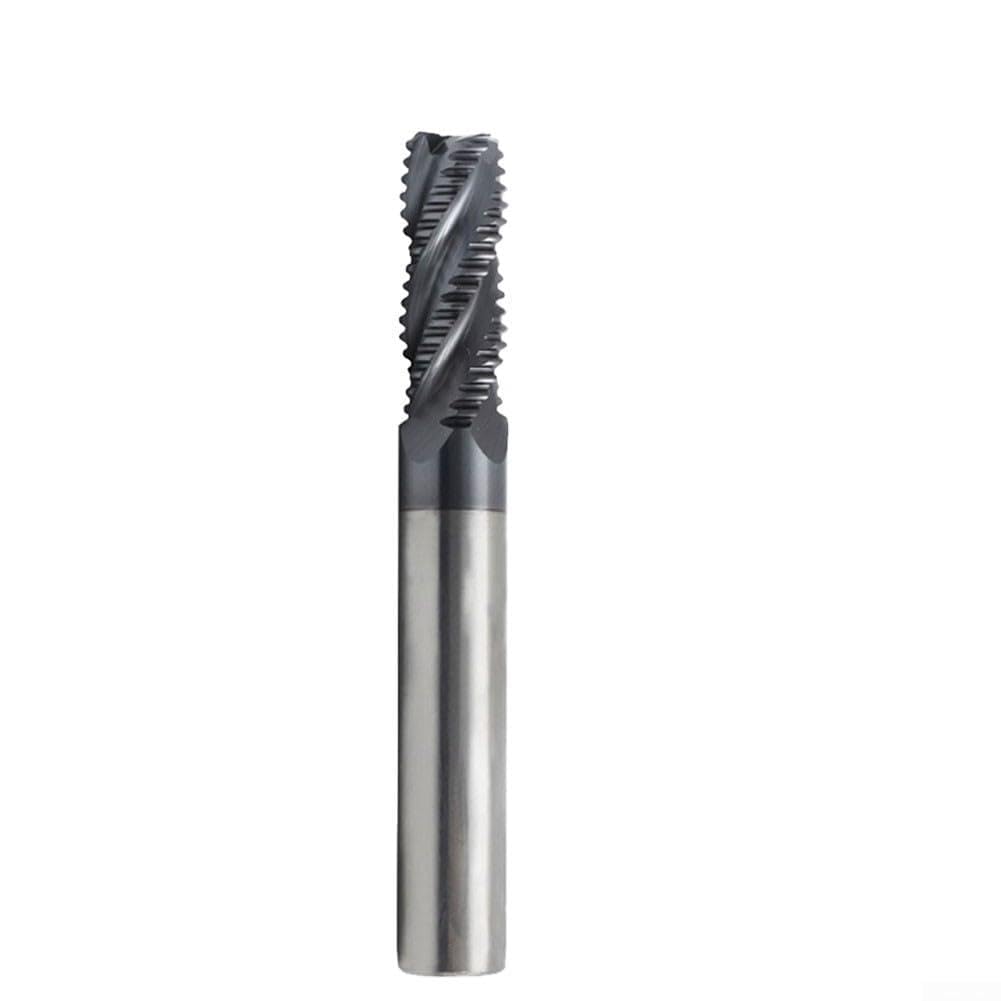 Fresa de desbaste de carburo de 4 dientes para alttin para hpc carburo