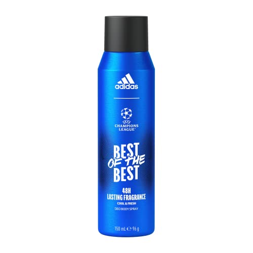 Adidas UEFA Best Of The Best Deo Spray For Men - Aromatic Fragrance - 150 Ml