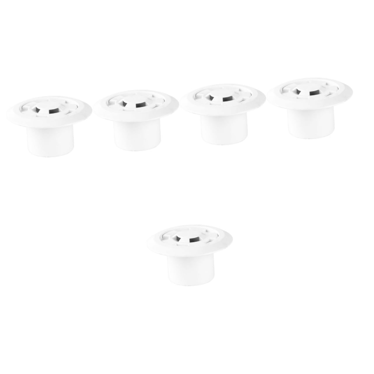 Sosoport 5pièces Buse De Sortie pour Piscine Accessoire De Piscine Anti-Obstruction pour Bassins Intérieurs Et Extérieurs Matériau avec Anti-Blocage Sortie Eau Robuste pour Spas Et