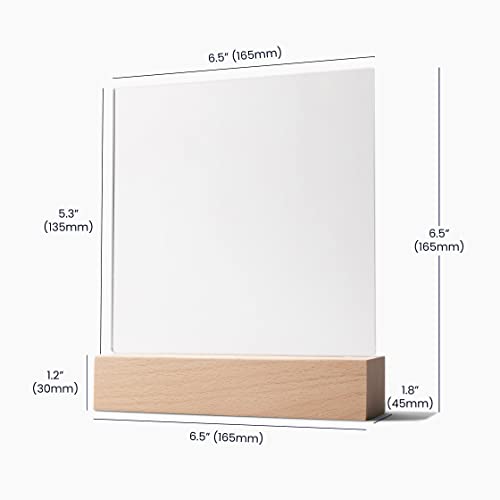 English Flag - Square Acrylic Plaque