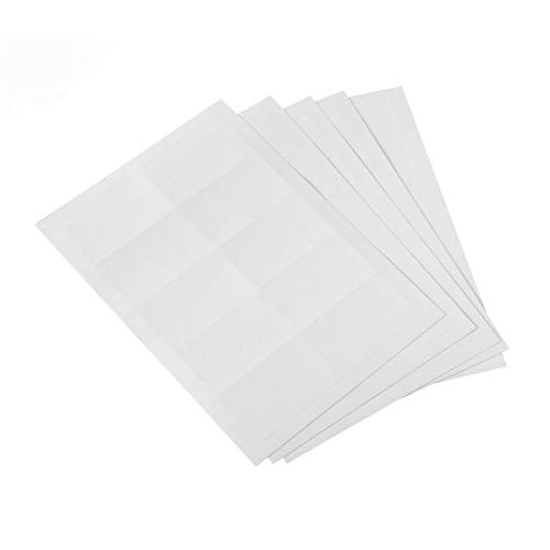 5 Star Office (54 x 90mm) Office Badges Inserts (20 Sheets of 10 Badge Inserts)