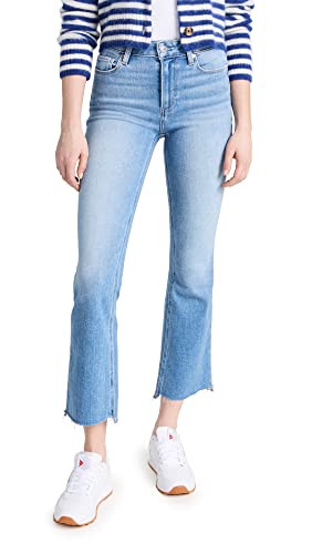 PAIGE Women's Claudine Swap Meet Jeans with Leveled Hem