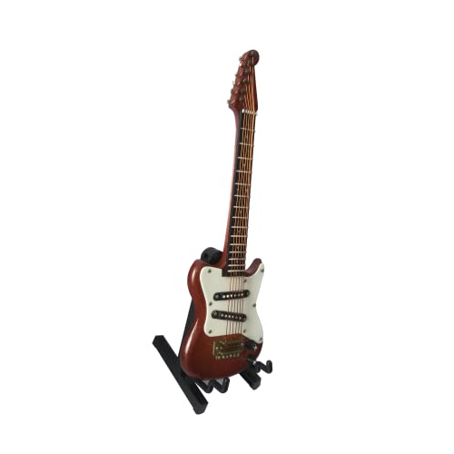 ALANO 15cm café modèle de Guitare électrique Mini Ornement Musical Cadeau de décoration (GE23C-15-S) - Les Beatles, Paul McCartney, John Lennon, RIngo Starr, George Harrison ALANO 15cm café modèle de Guitare électrique Mini Ornement Musical Cadeau de décoration (GE23C-15-S) – Image 5